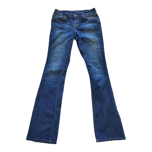 JESSICA SIMPSON Rockin curvy bootcut denim jeans. Size 26 - Picture 1 of 11